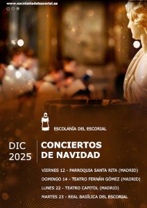 Navidad 2025 1 Cartel Escolania Navidad 2025