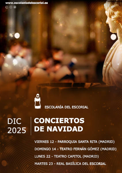 Cartel Escolania Navidad 2025